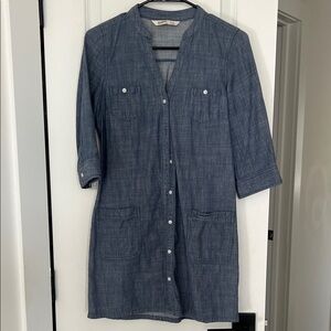 Old Navy Blue Denim Dress